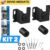 KIT Suporte Universal Fixo Para Smart TV LED LCD 4K Parede Painel 10 24 32 43 50 55 60 75 100 Polegadas