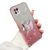 KUWAI Capa com glitter compatível com Moto G50 5G capa borboleta com suporte para Motorola G50 5G TPU macio galvanizado bling capa à prova de choque para mulheres meninas capa para Moto G50 5G (rosa)