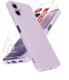 LeYi Capa para Galaxy A06: Capa para Samsung A06 com 2 peças de protetor de tela, forro de microfibra macio e fino antiarranhões, capa protetora para celular à prova de choque para Galaxy A06, roxo