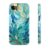 LUHOURI Capa para iPhone 16e, compatível com carregamento sem fio, camada dupla – interior de silicone macio + revestimento externo rígido, design fofo de flores silvestres, capa protetora de telefone