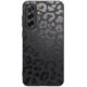 MEGANTREE Linda capa de telefone compatível com Samsung Galaxy A36 5G, capas com estampa de arte estética de leopardo, capa preta macia de TPU com acabamento fosco antiimpressão digital à prova de