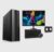 Mini Desktop Intel Core I5 4570 16gb Ram Ssd 240b+monitor 19″+teclado e mouse +web cam+fone de ouvido com microfone+wifi 5G usb+Windows 11+ office 2024 +adptador BLuetooh