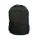 Mochila Reforçada para Notebook, Poliéster Preto, 44x29x15cm, Compartimento para Laptop 15 Polegadas, 18L, com Bolsos Laterais em Tela