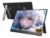 Monitor Portatil 15,6” Full HD 1080P Monitor Portátil Conectado Com USB C Dupla/HDMI, IPS Extensor De Tela para Notebook com VESA e Suporte de proteção Espelhamento Android iOS Windows