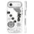 MQJCYB Capa magnética para iPhone 17 Air Design em base transparente, compatível com MagSafe, capa protetora fina de TPU macio para telefone feminino e meninas Air Girl Love Dog Cat