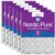Nordic Pure 8 x 20 x 1 (tamanho real: 7 11/16 x 19 11/16 x 3/4) Filtros de ar plissados MERV 8 pacote com 6