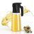 NYXVAULT, Um frasco de spray de azeite de oliva de vidro de 300 ml, com controle de dosagem preciso, funciona como uma cozinha prática, ferramenta de fritadeira a ar para saladas, fritar, grelhar