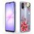 Osophter Capa para Galaxy-A07: Capa transparente feminina meninas meninos com proteção de tela cantos reforçados TPU absorção de choque flexível para Samsung Galaxy A07 capa de telefone – flor