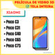 Película de Vidro 3D Para Xiaomi Poco C3 / Poco C31 / Poco C40 / Poco C65 / Poco C75 / Protetor de Tela.