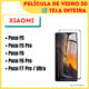 Película de Vidro 3D Para Xiaomi Poco F5 / Poco F5 Pro / Poco F6 / Poco F6 Pro / Poco F7 Pro – Ultra / Protetor de Tela.