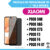 Película de Vidro 3D Privacidade Para Xiaomi Poco C40 / Poco C65 / Poco C75 / Poco F3 / Poco F4 / Poco F4 GT.