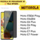 Película de Vidro de Privacidade para Motorola Moto E5|G6 Play/Moto E6s|E6i/ Moto E6 Plus/ Moto E6 Play/ Moto E7/ Moto E7 Plus/ Moto E7 Power Película Protetor de Tela.