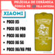 Película Fosca de Cerâmica Flexível Para Xiaomi Poco X5 / Poco X5 Pro /Poco X6 Neo / Poco X6 5G /Poc X6/X6 Pro/ 9D.