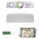 Placa Suporte e Adesivo Maquina de Lavar Lavadora de Roupas Consul Facilite 10kg CWE10A