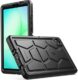 Poetic Capa TurtleSkin para Samsung Galaxy Tab A11 (8,7 polegadas 2025), capa de silicone resistente à prova de choque resistente para crianças, proteção contra quedas, preta