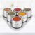 Porta Temperos Inox Magnético Com Ímã Kit Organizador de Condimentos Com Potes Para Cozinha Geladeira