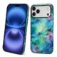 Punmada Capa para iPhone 17 Pro Max, capa rígida híbrida à prova de choque de silicone para iPhone 17 Pro Max, azul, verde, libélula, fantasia, padrão
