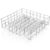 Rack inferior atualizado de aço inoxidável 304 W10311986 W10380384 compatível com Whirlpool Kenmore rack de lava-louças peças de reposição com roda, W10311986 Whirlpool rack inferior para lava-louças