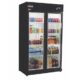 Refrigerador Expositor Vertical Frilux 700 Litros Preto 2 Portas de Vidro 220V RF-020