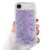 Rnrieyta Miagon Capa traseira de areia movediça com efeito luminoso para iPhone Air, brilho noctilucente que brilha no escuro com glitter brilhante líquido transparente