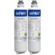 SAFWAT 11032531 Compatível com filtro de água Bosch 11032531 UltraClarity Pro BORPLFTR50 BORPLFTR55 Thermador B36CT80SNS Geladeira (pacote com 2)