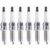 SET (6) 08-15 ILZKR7B-11S IRIDIUM SPARK PLUGS For HONDA CR-V ACURA 2.4L 12290-R48-H01
