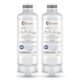Substituição do filtro de água do refrigerador QPD 6B para Samsung DA97-17376B, HAF-QIN – Compatível com Samsung RF23M8070SG/AA, BRF365200AP/AA – Certificação NSF, redução de cloro – (pacote com 2)