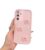 Sunswim Capa com laço para Galaxy A13 5G para mulheres meninas bonito Kawaii 3D fita rosa laço elegante estética moderna macia durável capa de telefone à prova de choque para Samsung Galaxy A13 5G-Bow
