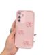 Sunswim Capa com laço para Galaxy A13 5G para mulheres meninas bonito Kawaii 3D fita rosa laço elegante estética moderna macia durável capa de telefone à prova de choque para Samsung Galaxy A13 5G-Bow