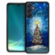 TAMEFOX Capa compatível com Samsung Galaxy A25 5G, árvore de Natal brilhante, fina, à prova de choque, capa protetora de TPU para Samsung Galaxy A25 5G