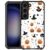 TAMEFOX Compatível com Samsung Galaxy S23 Plus, Hallowed Pumpkin Ghost-M01 Capa protetora durável de TPU macio mais forte à prova de choque antiderrapante para Samsung Galaxy S23 Plus
