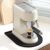 Tapete de café de silicone, tapete de barra para bancada, resistente ao calor, antiderrapante, à prova de vazamento, adequado para cafeteira/máquina de café expresso – preto