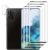 Tzstz 3 + 3 peças de protetor de tela de vidro temperado para Samsung Galaxy S20 Plus, protetor de tela de cobertura total 3D, sem bolhas, antiarranhões, película protetora de tela HD