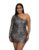 Vestido de Festa Curto Elegante com Brilho Festa Casamento Aniversário Plus Size-Vestido Preto Curto Colado Lantejoulas Colorido Ombro Só Luxo (BR, Alfa, 3G, Plus Size, Regular, Preto-Colorido)