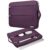 Voova Capa para laptop 15,6 16 polegadas, capa fina para computador compatível com MacBook Pro 15/16, Dell xps 15,15-16 polegadas HP Dell Asus Laptop, roxo escuro