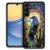 WANKBLC Compatível com Samsung Galaxy A15, proteção à prova de choque para homens mulheres antiderrapante para Samsung Galaxy A15 Crazy Pattern Vitral Window Artwork Blue Crow