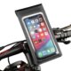 Waterproof Bike Phone Case Holder Mount 360° Rotation Bicycle Handlebar Bag Touch Screen Pouch for iPhone 11 XS Max XR 8, Galaxy S21 FE S22 S20 S10 Note 10 J7 J2, Google Pixel 5/4a/3a, LG G8 G7 ThinQ