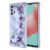 WEIOUHR Capa para Galaxy A32 5G Samsung A32 5G design de impressão de íris TPU macio transparente, resistente a choques e arranhões, para Samsung Galaxy A32 5G (roxo íris)