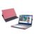 WODBAO Capa para laptop Dell 16 Plus DB16250 16255 [não compatível com nenhum outro modelo], capa de bolso interno de couro PU 2 em 1 (rosa)