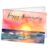 Wright Home & Gift Cartões comemorativos Ocean Sunset para casais | 1 pacote individual + 1 envelope (5 x 7)
