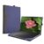 XJchen Capa protetora para laptop compatível com Dell Inspiron 14 5420 5425 5430 5435 5440 7420 7425 7430 7435 7440 7441 7445 2 em 1 Latitude 7440 7450 7455 Bolsa de couro PU (azul)