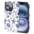 XUNQIAN Capa compatível com iPhone 16E, compatível com MagSafe Coastal Beach Summer Blue Ocean Seashell Capa protetora para celular (para iPhone 16E)