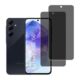 YIFNTANG [Pacote com 2 protetores de tela de privacidade de vidro temperado para Samsung Galaxy A55 5G/A35 5G, antiimpressões digitais, dureza 9H, antiespião, antiespião, compatível com Samsung Galaxy