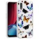 Yodueiv Phone Case for Galaxy A01, Samsung A01 Case for Girls Women, Soft Clear TPU Shockproof Protective Transparent Case Cover for Samsung Galaxy A01 (Colorful Butterfly)