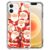 ZHEGAILIAN Capa compatível com iPhone 15 Plus, capa engraçada de Natal de Papai Noel para iPhone 15 Plus para mulheres e meninas, transparente com capa protetora fina e flexível de TPU para iPhone 15