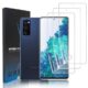 zonyee Pacote com 3 películas protetoras de tela TPU para Samsung Galaxy S20 FE 5G 6,5 polegadas, película de hidrogel TPU macio de cobertura total flexível para Samsung Galaxy S20 FE, resistente a